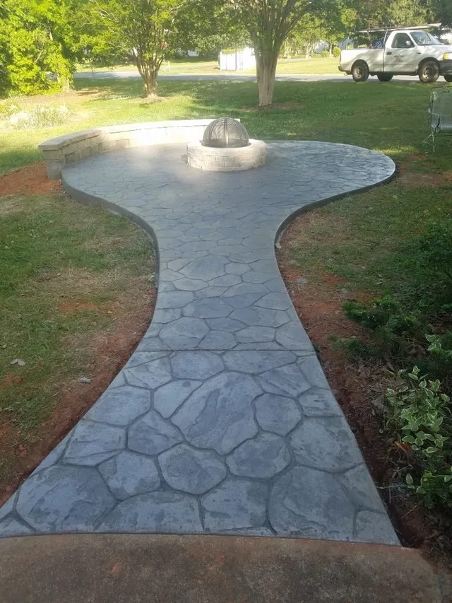 Stamped Concrete services in Auburn, Alabama